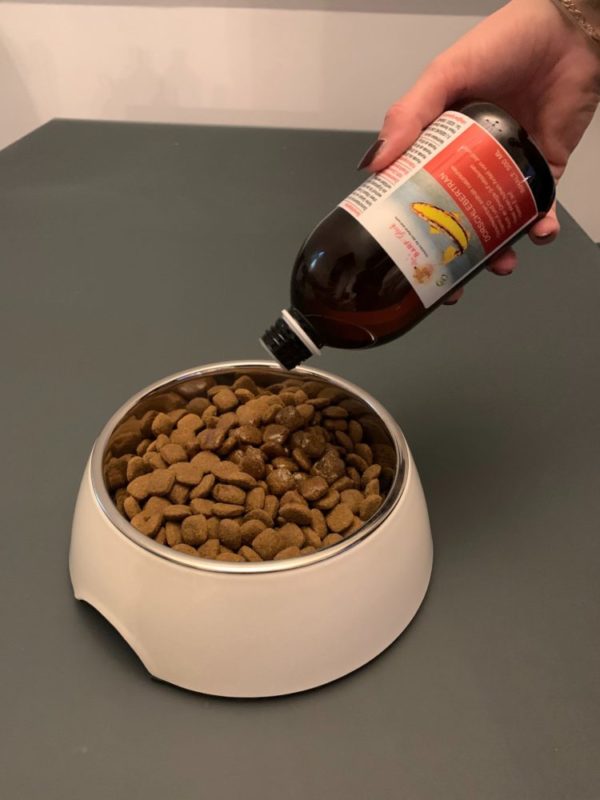 Dorschlebertran für Hunde - Reines Naturprodukt - Wertvolle Vitamine - Für Welpen und Junghunde 🐕 – Bild 9