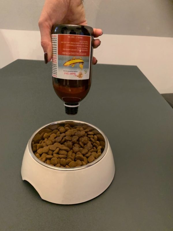 Dorschlebertran für Hunde - Reines Naturprodukt - Wertvolle Vitamine - Für Welpen und Junghunde 🐕 – Bild 8