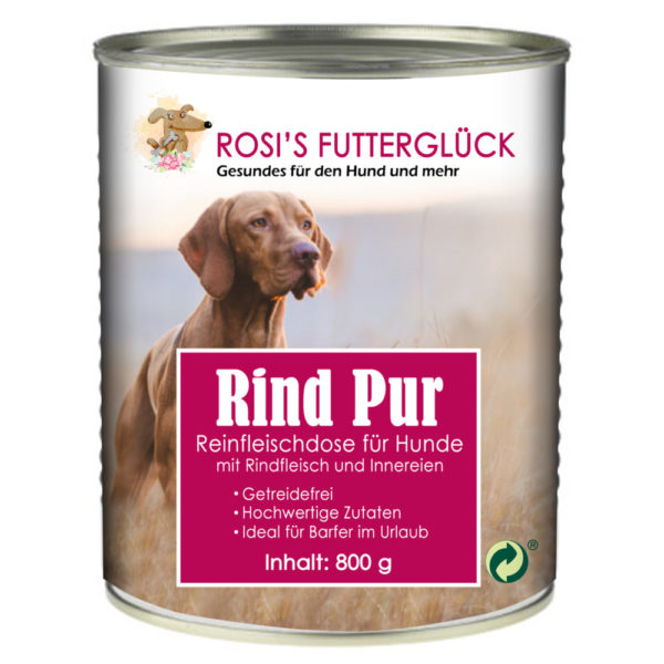 Dosenfleisch Rind Pur – Bild 2